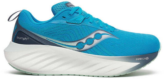 Saucony Triumph 22 Womens Running Shoes - Blue