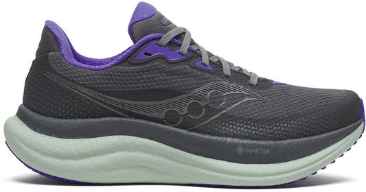 Saucony Triumph 23 GORE-TEX Womens Running Shoes - Grey