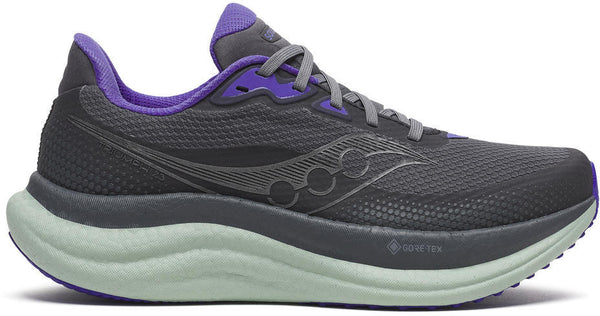 Saucony Triumph 23 GORE-TEX Womens Running Shoes - Grey