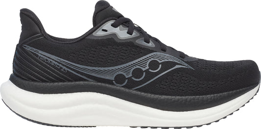 Saucony Triumph 23 WIDE FIT Mens Running Shoes - Black