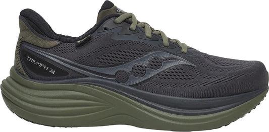 Saucony Triumph 24 GORE-TEX Mens Running Shoes - Black