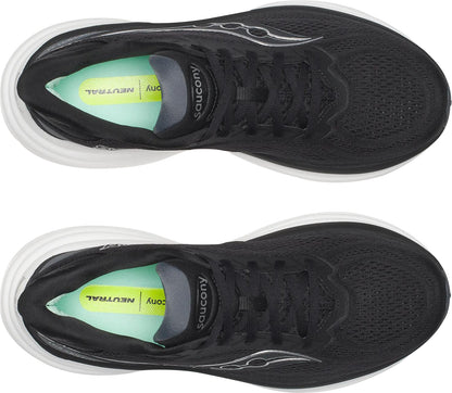 Saucony Triumph 24 WIDE FIT Mens Running Shoes - Black