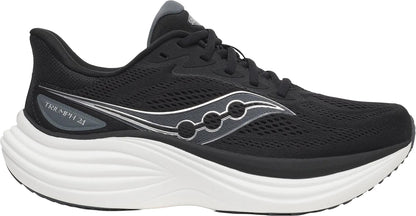 Saucony Triumph 24 WIDE FIT Mens Running Shoes - Black