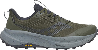 Saucony Xodus Ultra 4 GORE-TEX Mens Trail Running Shoes - Green