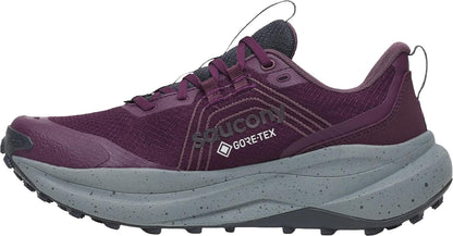Saucony Xodus Ultra 4 GORE-TEX Womens Trail Running Shoes - Purple