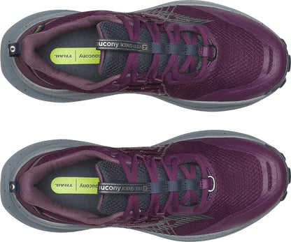 Saucony Xodus Ultra 4 GORE-TEX Womens Trail Running Shoes - Purple