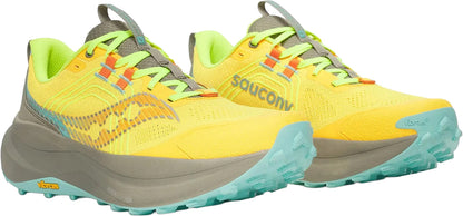 Saucony Xodus Ultra 4 Mens Trail Running Shoes - Yellow