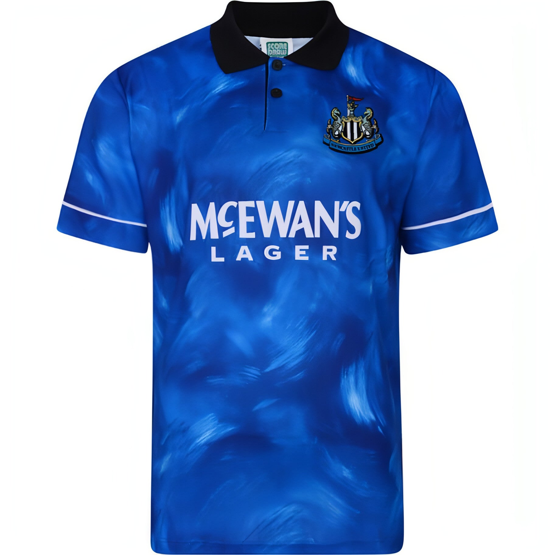 Score Draw Newcastle United Third Shirt Newc95Tpyss Blue Front - Front View