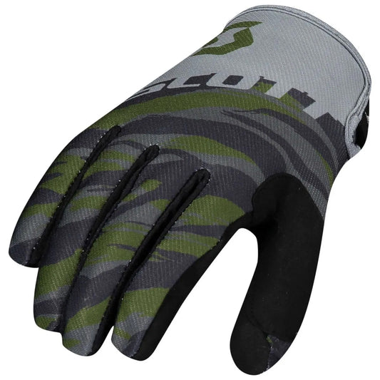 Scott 350 Dirt Full Finger Cycling Gloves - Green