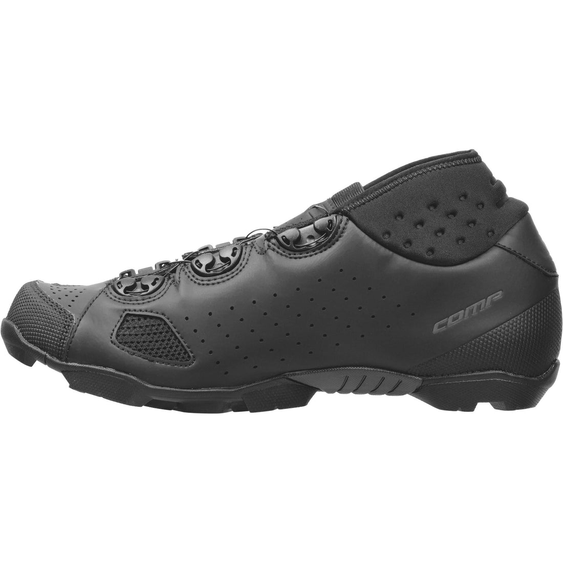 Scott Comp Mid Mens MTB Cycling Shoes Black Start Fitness