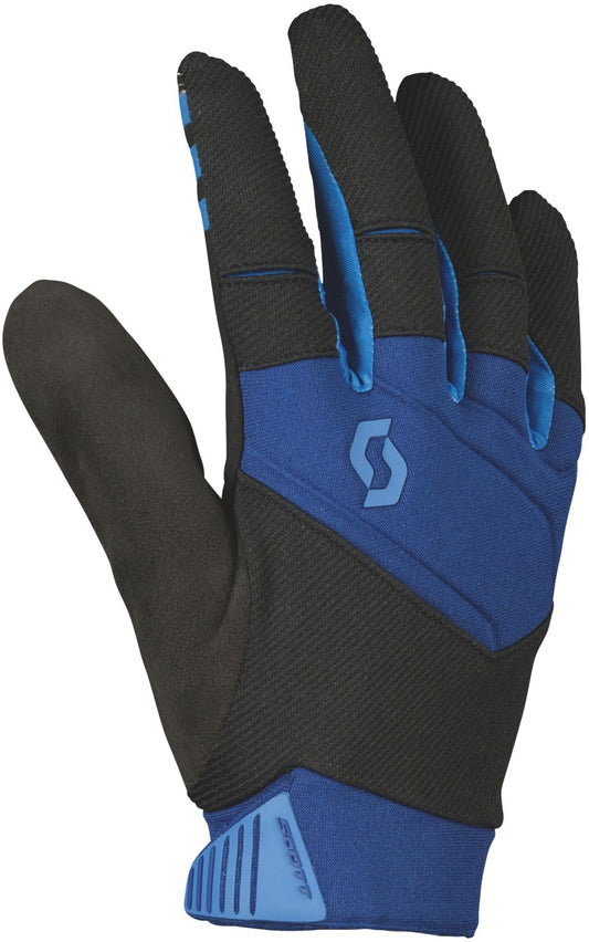 Scott Enduro Full Finger Cycling Gloves - Blue