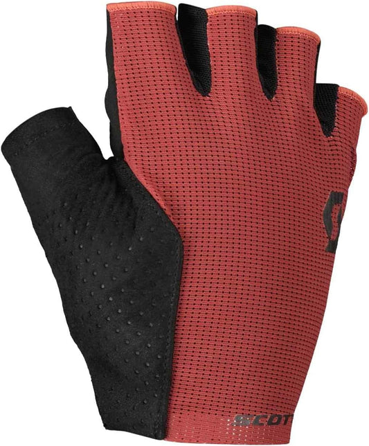 Scott Essential Gel Fingerless Cycling Gloves - Red