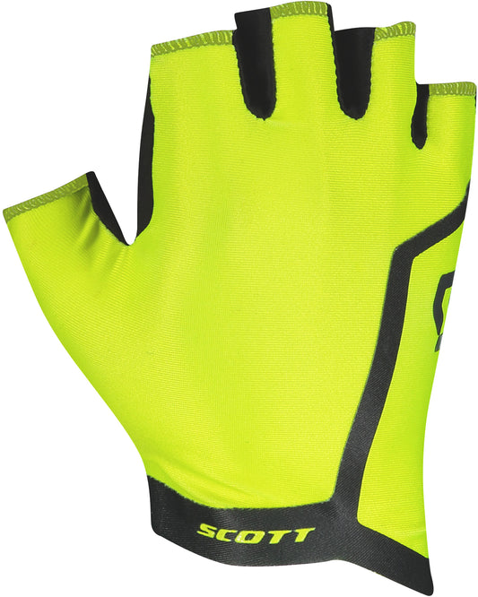 Scott Perform Gel Fingerless Cycling Gloves - Yellow
