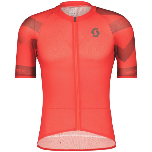 Scott RC Premium Climber Short Sleeve Mens Cycling Jersey - Red