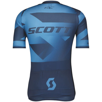 Scott RC Premium Climber Short Sleeve Mens Cycling Jersey - Blue