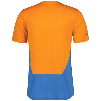 Scott Trail Flow Dri Short Sleeve Mens Cycling Jersey - Orange – Start ...