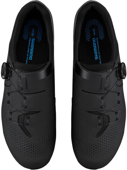 Shimano RC302 Mens Road Cycling Shoes - Black