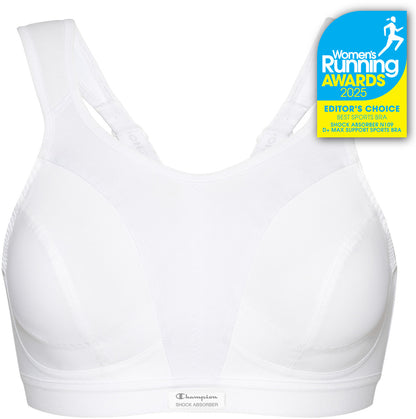 Shock Absorber D+ Max Womens Sports Bra - White