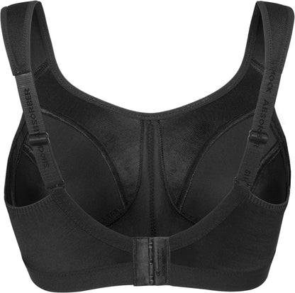 Shock Absorber D+ Max Womens Sports Bra - Black