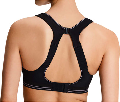 Shock Absorber Ultimate Run Womens Sports Bra - Black