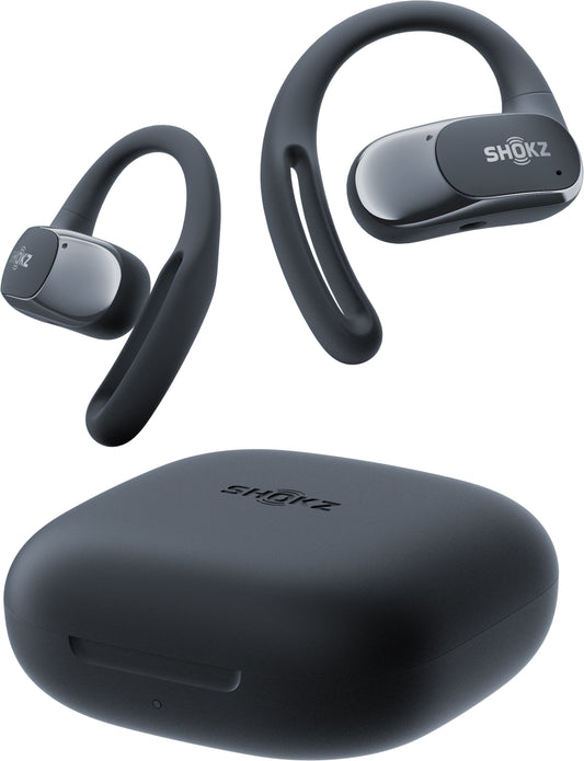 Shokz OpenFit Air Wireless Bone Conduction Running Headphones - Black
