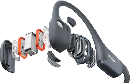 Shokz OpenRun Pro 2 Wireless Bone Conduction Running Headphones - Black