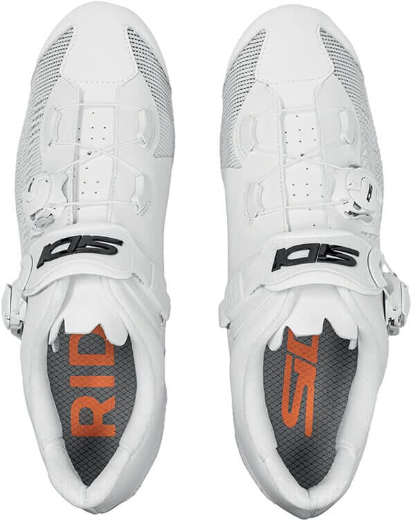 Sidi Genius 10 Knit Mens Cycling Shoes - White – Start Fitness