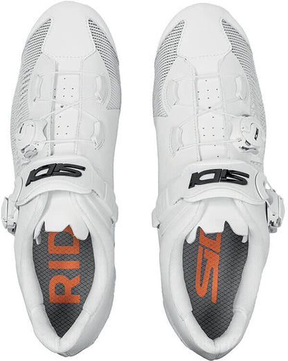 Sidi Genius 10 Knit Mens Cycling Shoes - White