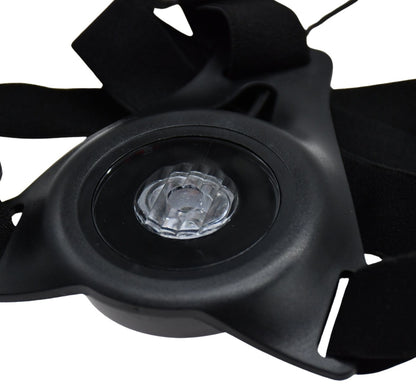 Six Peaks LED Running Chest Light - Black