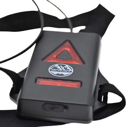 Six Peaks LED Running Chest Light - Black