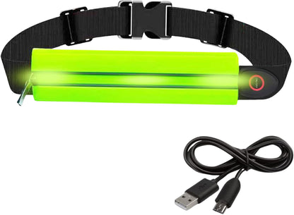 Six Peaks LED Running Waist Belt - Yellow