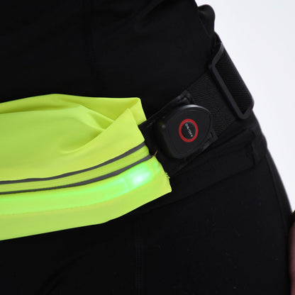 Six Peaks LED Running Waist Belt - Yellow