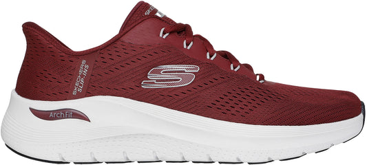 Skechers Arch Fit 2.0 Lestur Mens Shoes - Red