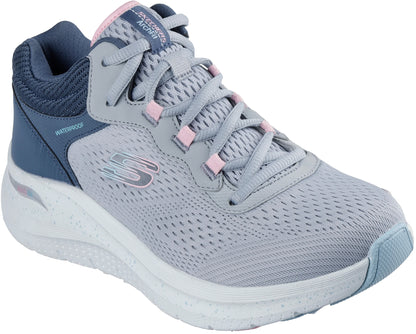 Skechers Arch Fit 2.0 Rainy Days Waterproof Womens Walking Shoes - Grey