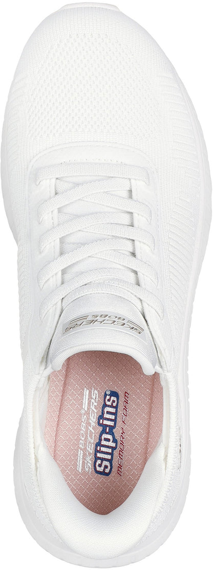 Skechers BOBS Sport Squad Chaos Womens Training Shoes - White