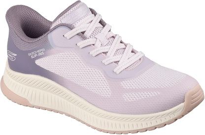Skechers BOBS Squad 4 Staple Look Womens Shoes - Purple