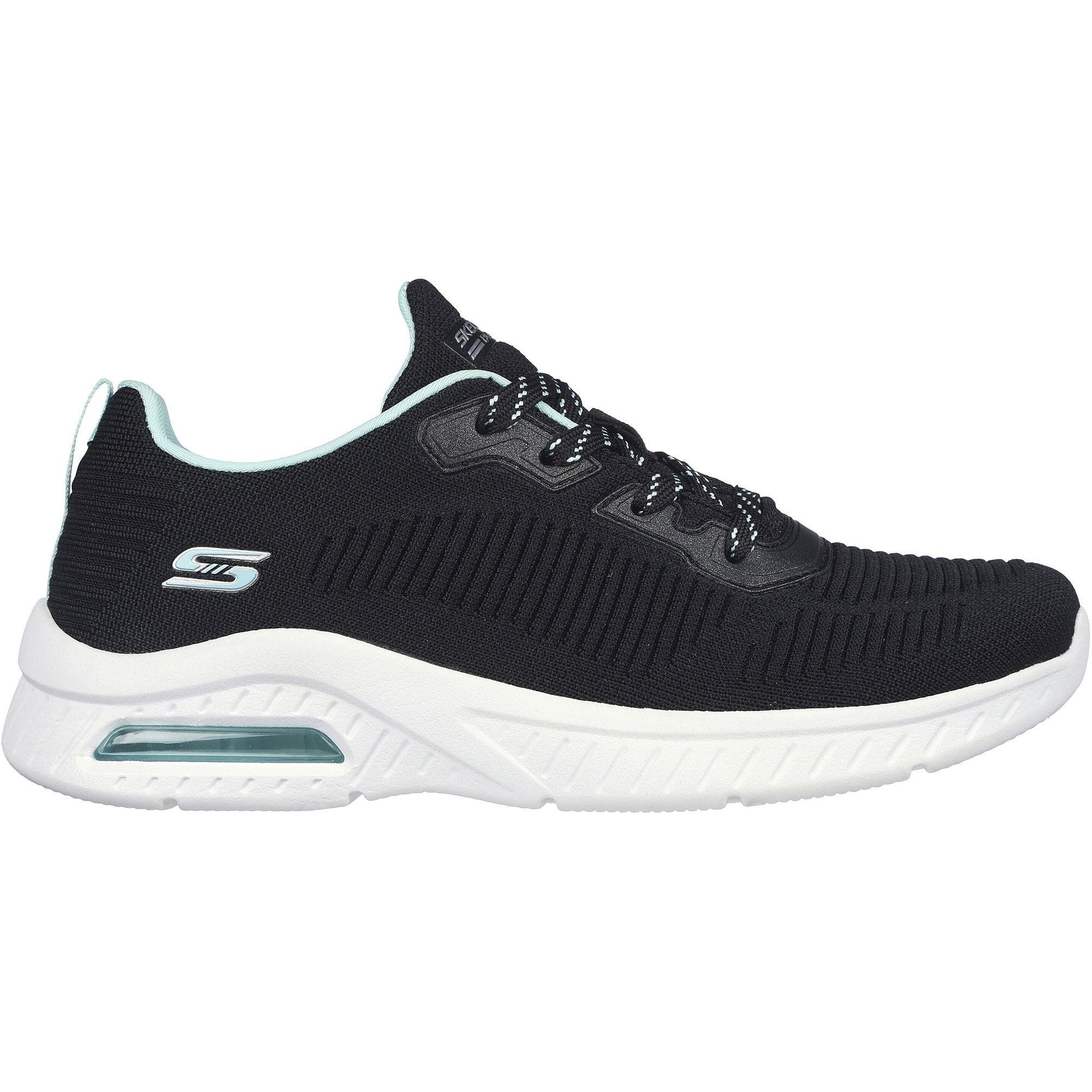 Skechers BOBS Squad Air Sweet Encounter Womens Training Shoes Black Start Fitness