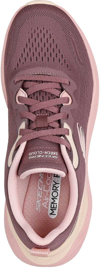 Skechers Cloud Gentle Glow Womens Shoes - Red