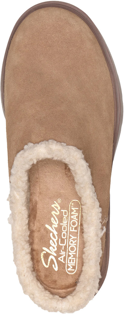 Skechers Cozy City Womens Mule Boots - Brown