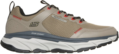 Skechers D'Lux Journey Slate Peak Waterproof Mens Walking Shoes - Green