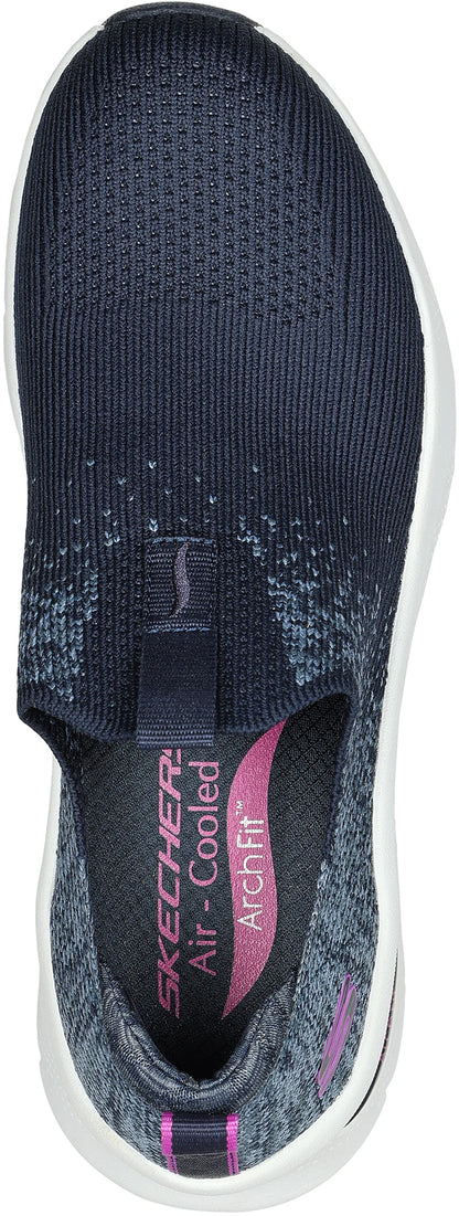 Skechers D'Lux Key Journey Womens Shoes - Blue