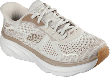 Skechers D'Lux Vapor Clear Horizon Womens Shoes - Brown