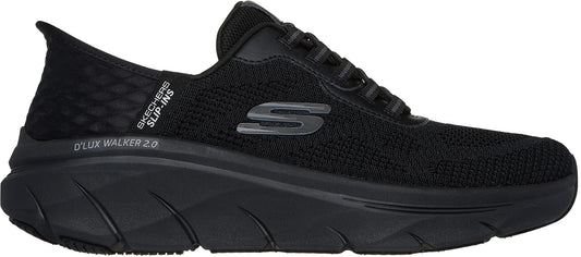 Skechers D'Lux Walking 2.0 Rezinate Mens Walking Shoes - Black