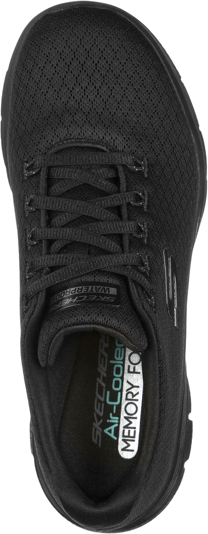 Skechers Flex Appeal 4 Coated Fideli Womens Training Shoes - Black