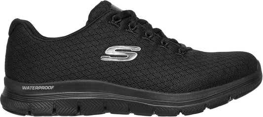 Skechers Flex Appeal 4 Coated Fideli Womens Training Shoes - Black