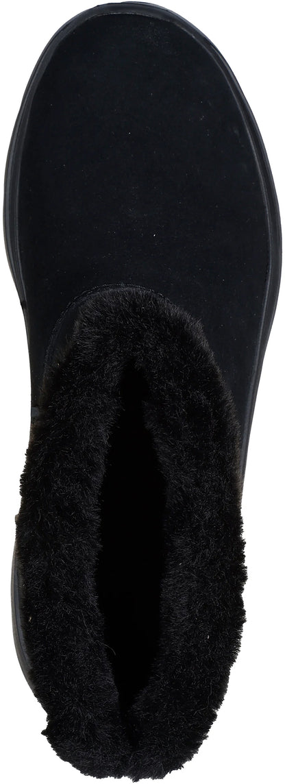Skechers GO WALK Cozy Stride Womens Boots - Black