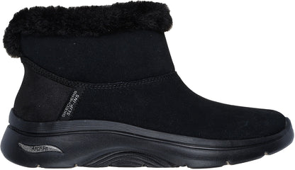 Skechers GO WALK Cozy Stride Womens Boots - Black
