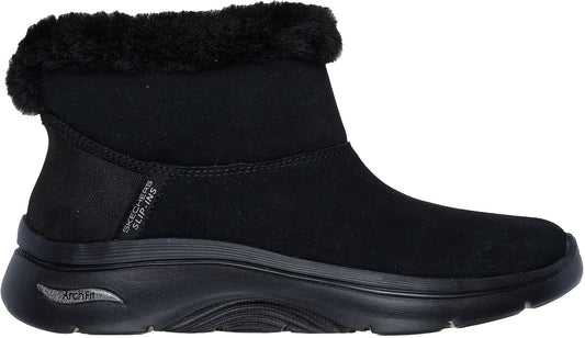 Skechers GO WALK Cozy Stride Womens Boots - Black