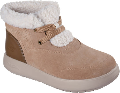 Skechers GO WALK Horizon Lana Womens Boots - Brown