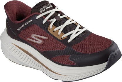 Skechers GO WALK Max Cushioning Jaylen Mens Walking Shoes - Red